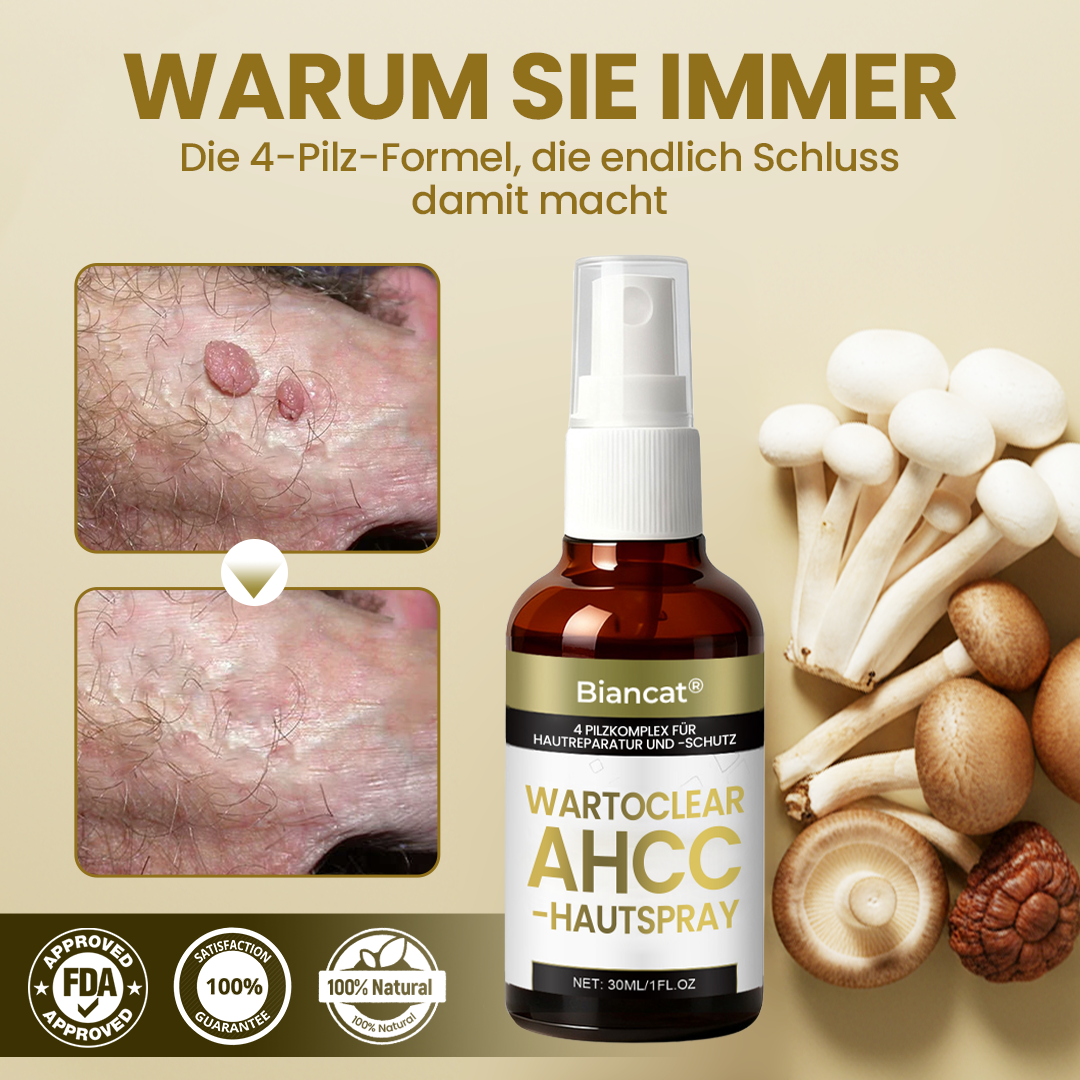 Biancat® WartoClear AHCC-Hautspray