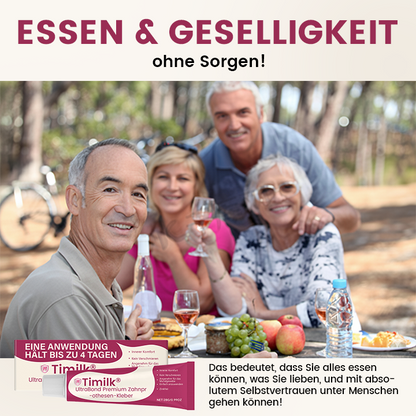 Timilk® UltraBond Premium Zahnprothesen-Kleber⭐