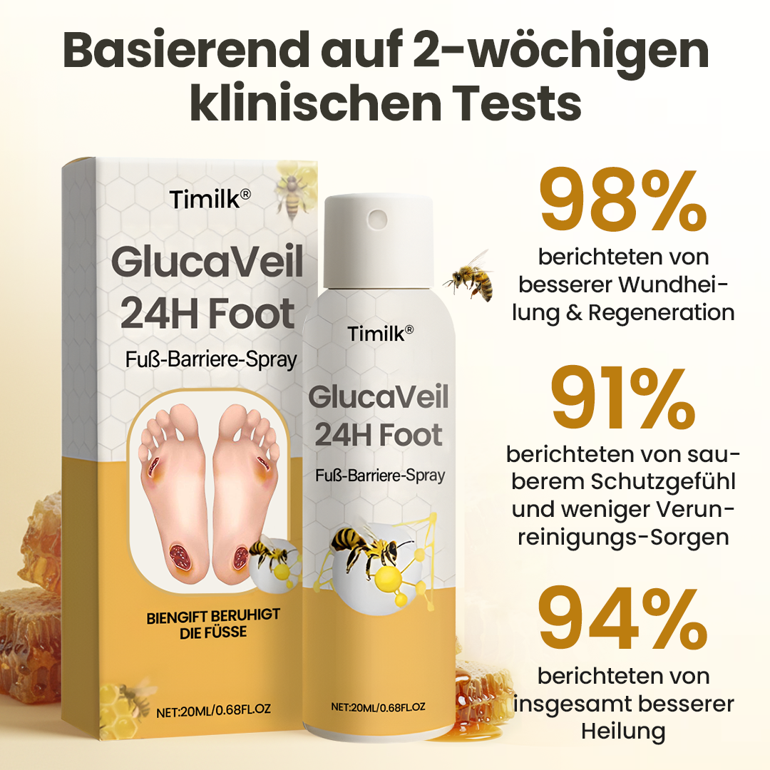 Timilk® GlucaVeil 24H Fuß-Barriere-Spray